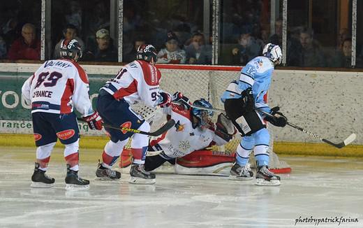 Photo hockey Coupe de la Ligue ARCHIVES - Coupe de la Ligue : 1/8ème, 6ème  journée : Briançon  vs Grenoble  - Grenoble encore et toujours