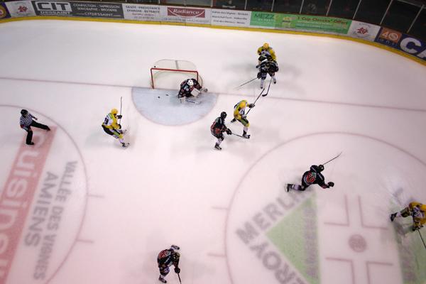 Photo hockey Coupe de la Ligue ARCHIVES - Coupe de la Ligue : 1/8ème, 6ème journée : Amiens  vs Strasbourg  - Bon pour la confiance