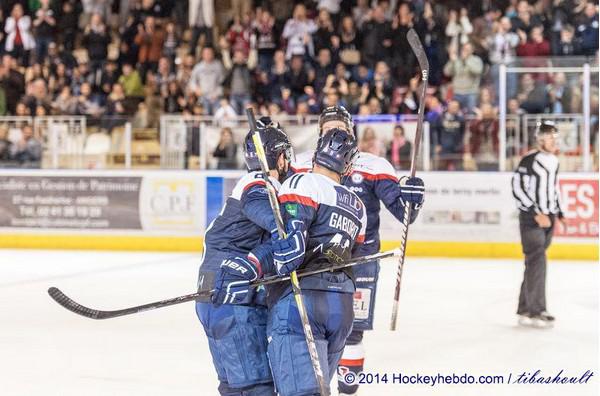Photo hockey Coupe de la Ligue ARCHIVES - Coupe de la Ligue : 1/8ème, 6ème journée : Angers  vs Bordeaux - Au Haras, le Boxer aboie mais ne mord pas