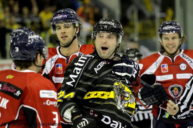 Photo hockey Coupe de la Ligue ARCHIVES - Coupe de la Ligue : finale  : Angers  vs Rouen - Les Dragons fidèles au rendez vous