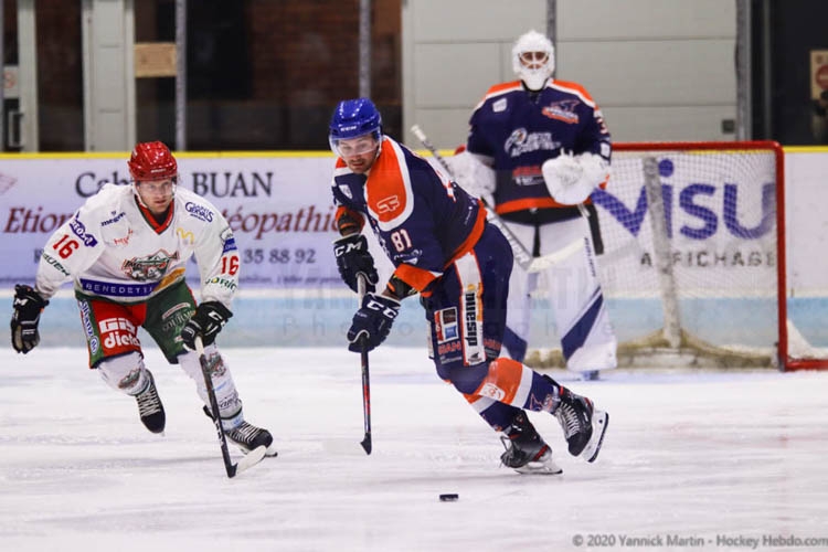 Photo hockey Division 1 -  : Clermont-Ferrand vs Mont-Blanc - Défaite logique pour Clermont