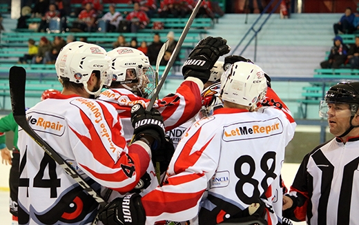 Photo hockey Division 1 -  : Mont-Blanc vs La Roche-sur-Yon - D1 : Un HOGLY plus réaliste