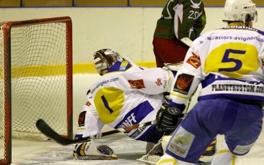 Photo hockey Division 1 - D1 - 10ème journée : Cergy-Pontoise vs Avignon - Cergy passe devant