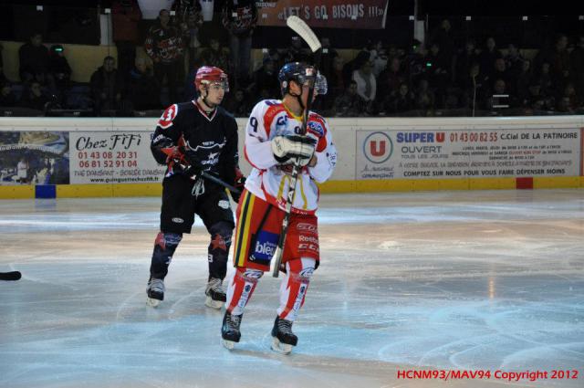 Photo hockey Division 1 - D1 : 10ème journée : Neuilly/Marne vs Nice - Neuilly fait tomber le leader