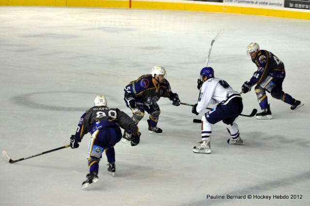 Photo hockey Division 1 - D1 : 10ème journée : Reims vs Brest  - Un match à suspense
