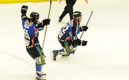 Photo hockey Division 1 - D1 : 12ème journée : Caen  vs Brest  - Le choc... pour les caennais