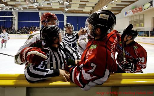 Photo hockey Division 1 - D1 : 12ème journée : Mulhouse vs Cergy-Pontoise - Reportage photos de la rencontre