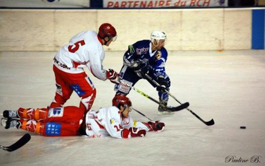 Photo hockey Division 1 - D1 : 13ème journée : Reims vs Valence - Les Phénix se sortent des griffes du Lynx ! 