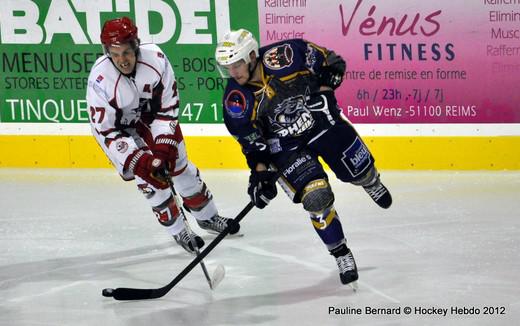 Photo hockey Division 1 - D1 : 14ème journée : Reims vs Courbevoie  - Les Phénix répondent présents