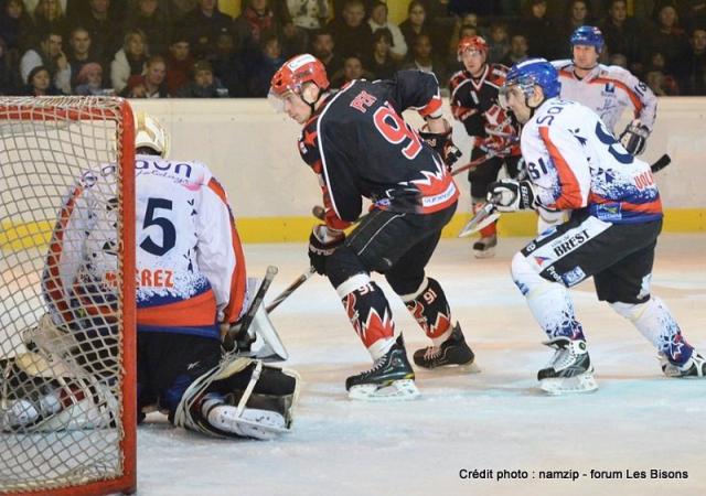 Photo hockey Division 1 - D1 : 15ème journée : Neuilly/Marne vs Brest  - Une leçon d