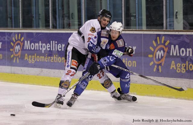 Photo hockey Division 1 - D1 : 16ème journée : Montpellier  vs Bordeaux - Les Vipers avaient les crocs face aux Boxers!