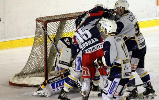 Photo hockey Division 1 - D1 : 16ème journée : Nice vs Dunkerque - Hold-up niçois 