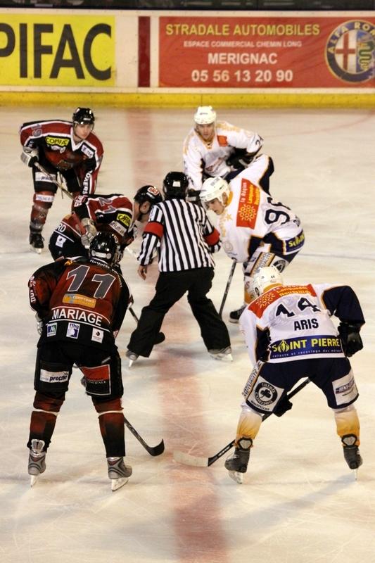 Photo hockey Division 1 - D1 - 17ème journée : Bordeaux vs Montpellier  - Les Boxers s