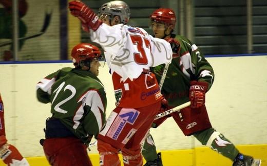Photo hockey Division 1 - D1 - 17ème journée : Cergy-Pontoise vs Annecy - Les Jokers coulent les Chevaliers 