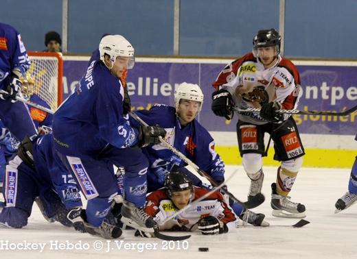 Photo hockey Division 1 - D1 : 17ème journée : Montpellier  vs Bordeaux - Bis répétita  