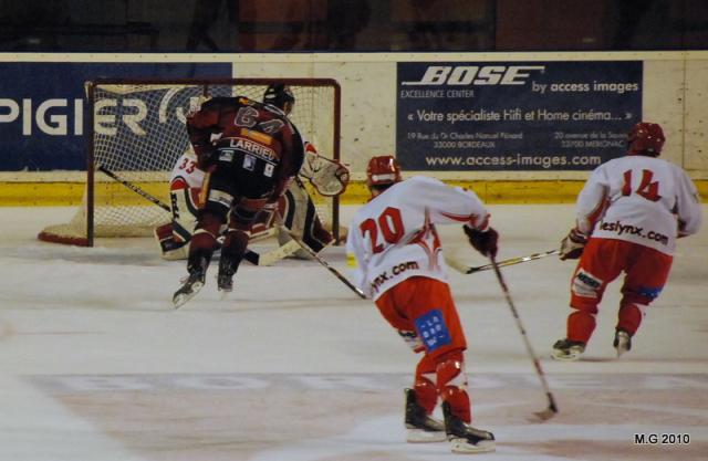 Photo hockey Division 1 - D1 : 18ème journée : Bordeaux vs Valence - Opposition de styles