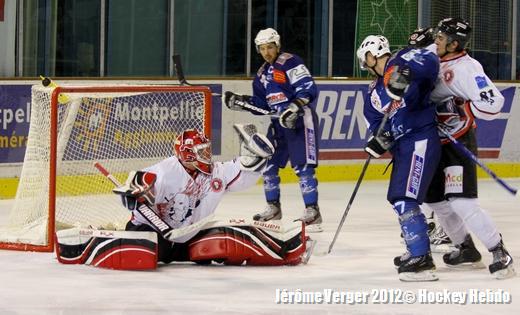 Photo hockey Division 1 - D1 : 18ème journée : Montpellier  vs Toulouse-Blagnac - Les Vipers harponnent les Belougas