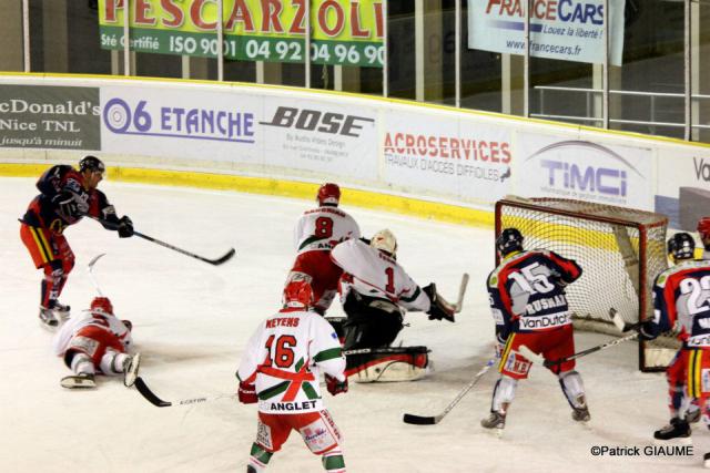 Photo hockey Division 1 - D1 : 18ème journée : Nice vs Anglet - Anglet surprend Nice 