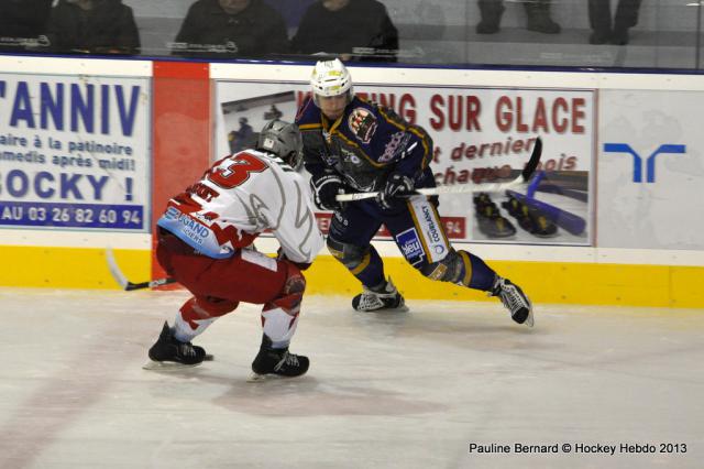 Photo hockey Division 1 - D1 : 18ème journée : Reims vs Annecy - Bonne réaction des Phénix