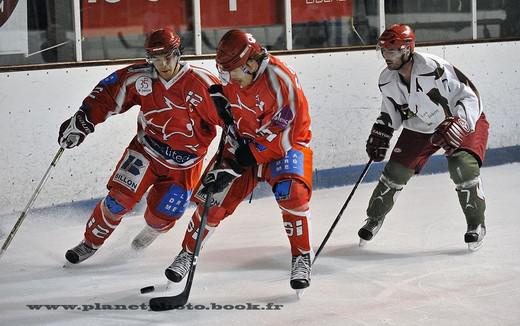 Photo hockey Division 1 - D1 : 19ème journée : Valence vs Cergy-Pontoise - Un air de déjà-vu