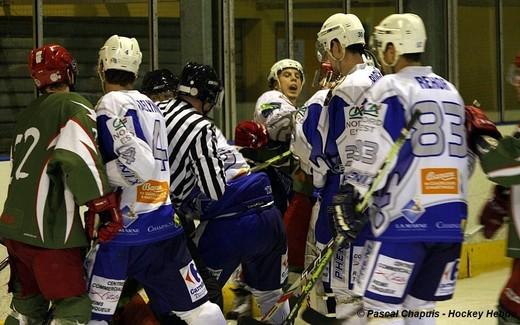 Photo hockey Division 1 - D1 : 20ème journée : Cergy-Pontoise vs Reims - La bonne affaire rémoise ! 