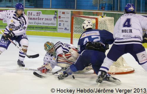 Photo hockey Division 1 - D1 : 20ème journée : Montpellier  vs Brest  - Les Vipers jusqu’au bout du suspense !