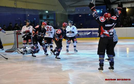 Photo hockey Division 1 - D1 : 20ème journée : Neuilly/Marne vs Bordeaux - Neuilly au bout du suspense