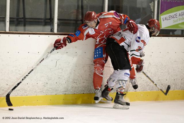Photo hockey Division 1 - D1 : 20ème journée : Valence vs Mont-Blanc - Valence ne méritait (encore) pas ça …