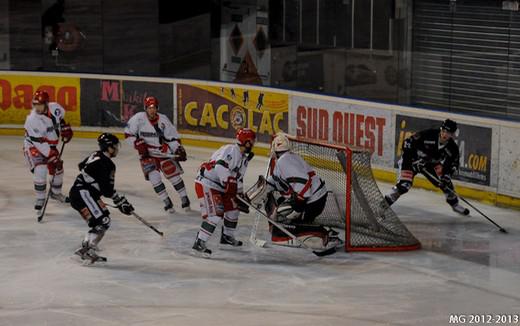 Photo hockey Division 1 - D1 : 21ème journée : Bordeaux vs Anglet - Revenus de l