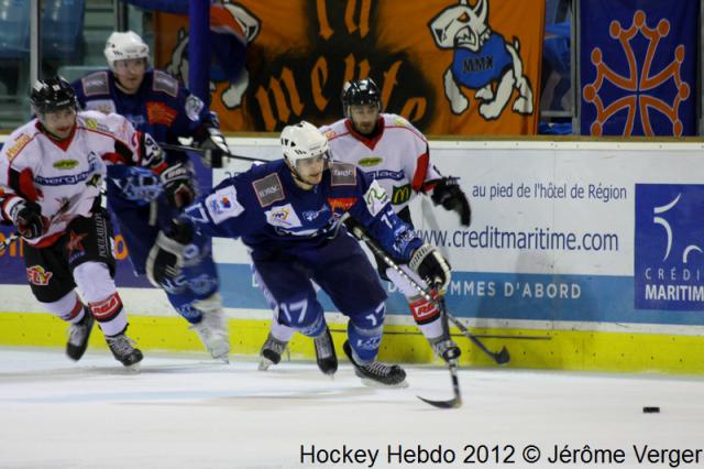 Photo hockey Division 1 - D1 : 22ème journée : Montpellier  vs Mulhouse - Les Vipers mordent les Scorpions !