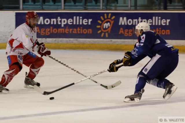 Photo hockey Division 1 - D1 : 22ème journée : Montpellier  vs Valence - L