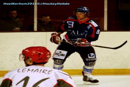 Photo hockey Division 1 - D1 : 24ème journée : Brest  vs Cergy-Pontoise - L’indiscipline coûte très cher