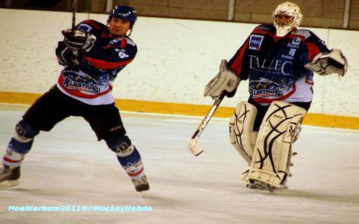 Photo hockey Division 1 - D1 : 24ème journée : Brest  vs Cergy-Pontoise - L’indiscipline coûte très cher