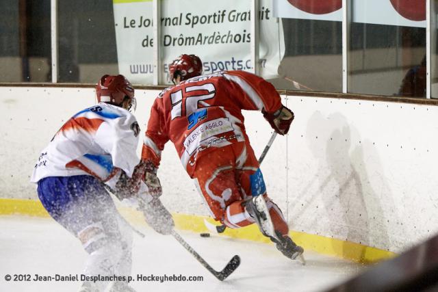 Photo hockey Division 1 - D1 : 24ème journée : Valence vs Lyon - Cette fois, c’est fini…