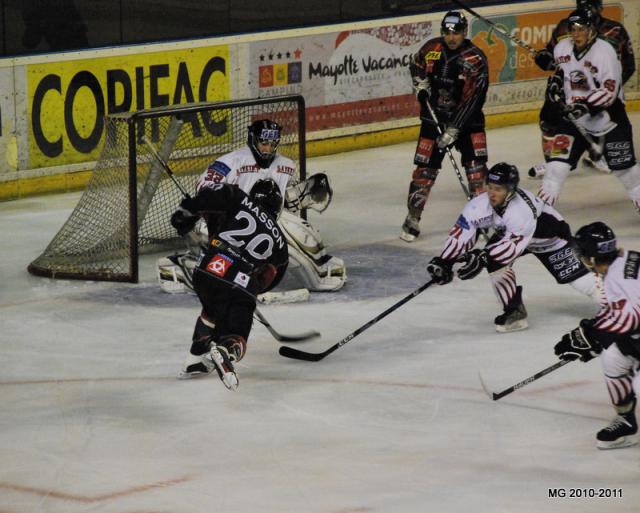 Photo hockey Division 1 - D1 : 25ème journée : Bordeaux vs Nice - Bordeaux de justesse