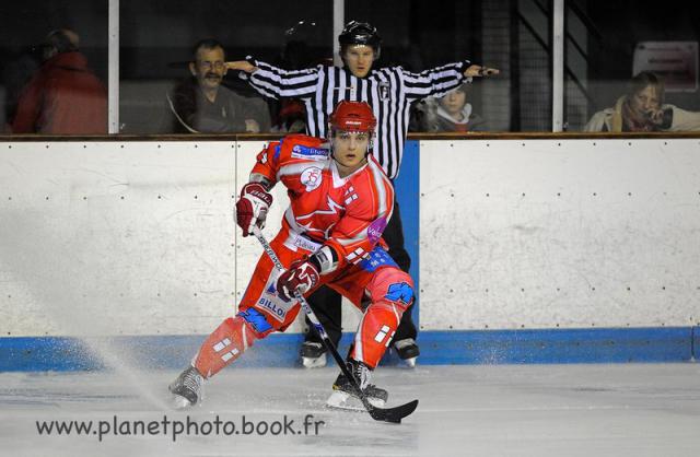 Photo hockey Division 1 - D1 : 25ème journée : Valence vs Anglet - Sortie ratée