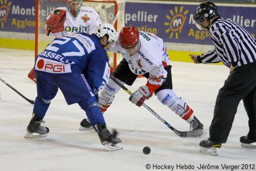 Photo hockey Division 1 - D1 : 26ème journée : Montpellier  vs Mont-Blanc - Mont-Blanc restera en D1