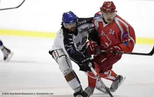 Photo hockey Division 1 - D1 : 26ème journée : Valence vs Brest  - Une dernière mémorable