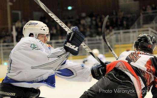 Photo hockey Division 1 - D1 : 6ème journée : Toulouse-Blagnac vs Reims - Duel de gardiens