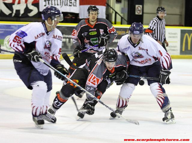 Photo hockey Division 1 - D1 : 8ème journée : Mulhouse vs Nice - Mulhouse pas assez percutant