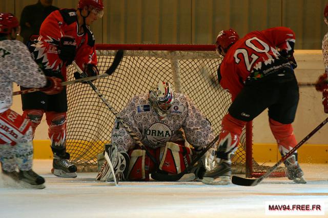 Photo hockey Division 1 - D1 : 8ème journée : Neuilly/Marne vs Anglet - Les Bisons au galop