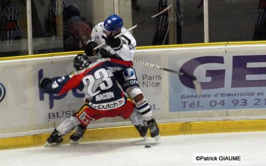 Photo hockey Division 1 - D1 : 8ème journée : Nice vs Brest  - Les Aigles au sommet 
