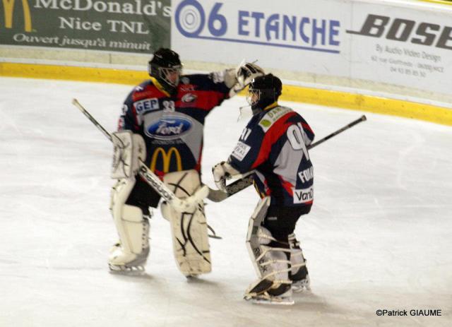 Photo hockey Division 1 - D1 : 8ème journée : Nice vs Brest  - Les Aigles au sommet 