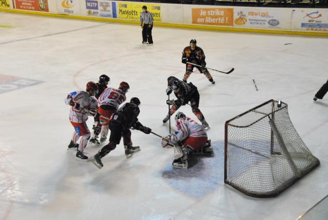 Photo hockey Division 1 - D1 : 9ème journée : Bordeaux vs Valence - Déterminés et appliqués