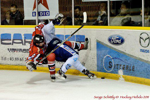 Photo hockey Division 1 - D1 : 9ème journée : Mulhouse vs Montpellier  - Rachat ou formalité