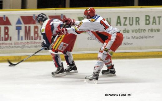 Photo hockey Division 1 - D1 : 9ème journée : Nice vs Amnéville - Pas terrible !