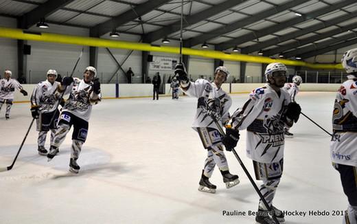 Photo hockey Division 1 - D1 : Play Off - 1/4 de finale, match 1  : Reims* vs Nantes - Reims crée la surprise à domicile