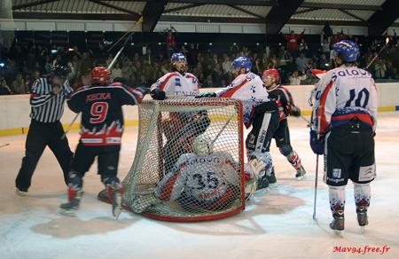 Photo hockey Division 1 - D1 Play Off Finale  - match 1 : Neuilly/Marne vs Brest  - Première manche pour Neuilly
