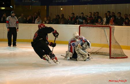 Photo hockey Division 1 - D1 Play Off Finale  - match 1 : Neuilly/Marne vs Brest  - Première manche pour Neuilly