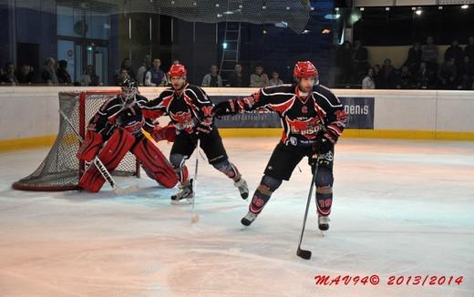 Photo hockey Division 1 - D1 playoff : 1/4 de finale, match 1 : Neuilly/Marne vs Anglet - Spring Break à Neuilly